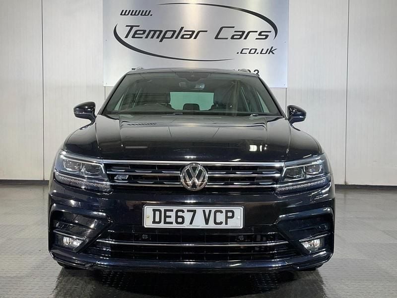 Used VW Tiguan R-line 150 HP (110 kW) 2017 Black SUV