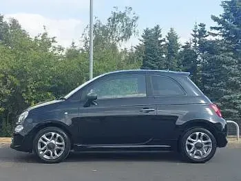 Used Fiat 500 S 69 HP (50 kW) 2017 Black Hatchback