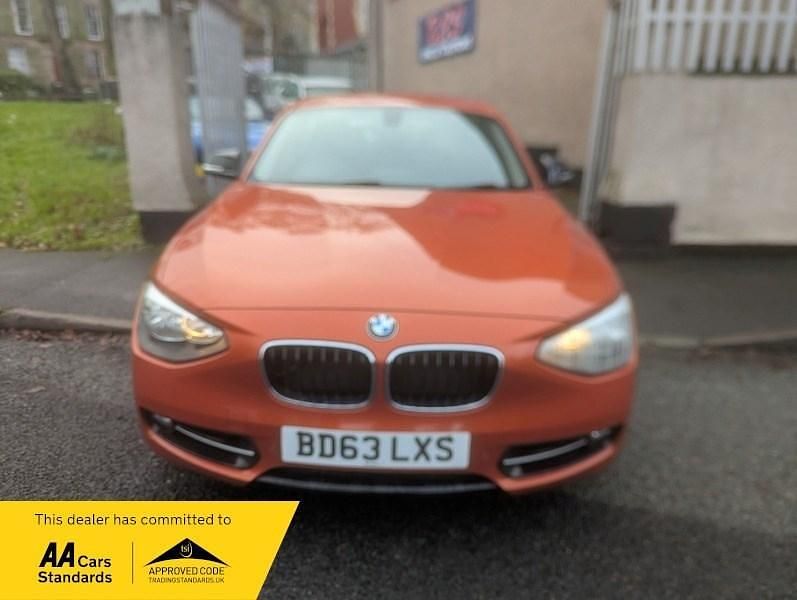 Used BMW 116 Sport Line 2013 Orange Hatchback