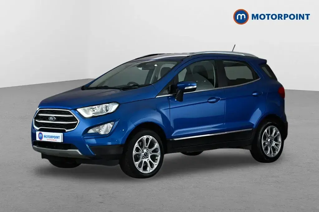 Used Ford Ecosport Titanium 2020 Blue SUV