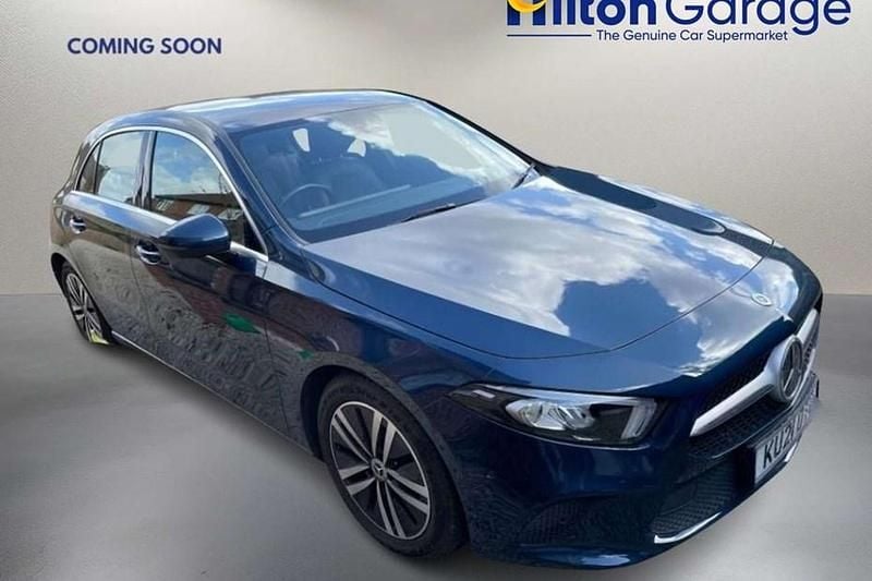 Used Mercedes A200 Executive 163 HP (119 kW) 2021 Blue Hatchback