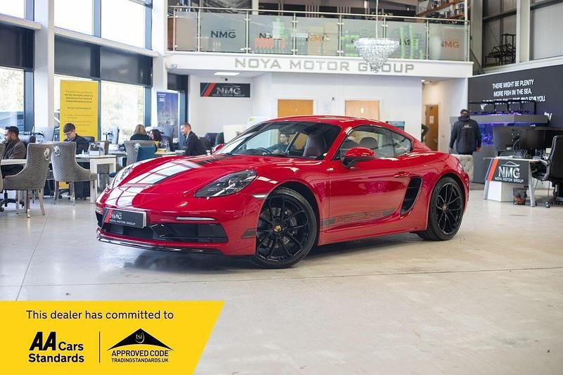 Used Porsche Cayman Edition 296 HP (217 kW) 2024 Red Coupe