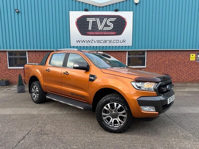 Used Ford Ranger Wildtrack 200 HP (147 kW) 2017 Orange Pickup
