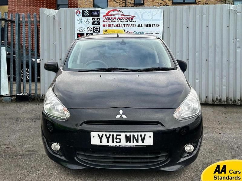 Used Mitsubishi Mirage 79 HP (58 kW) 2015 Black Hatchback