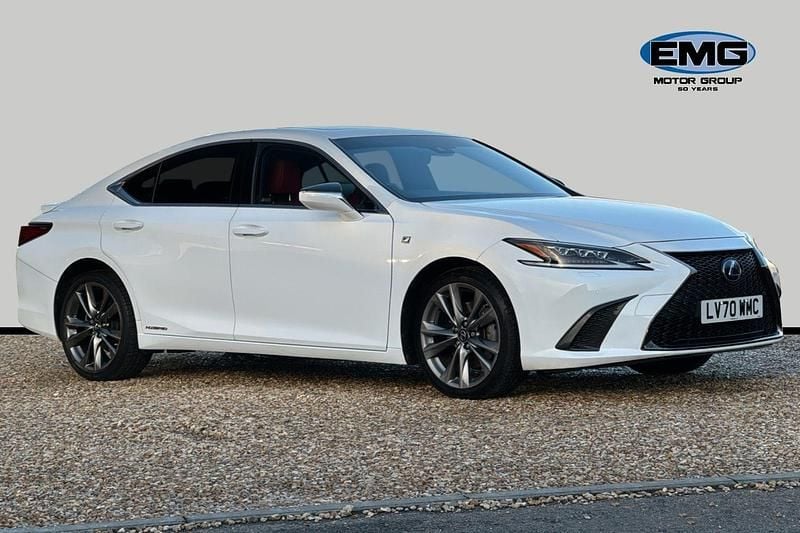 White Used 2020 Lexus ES300H Sport Line Sedan | £23,990 (Fair price) - Image 1/3