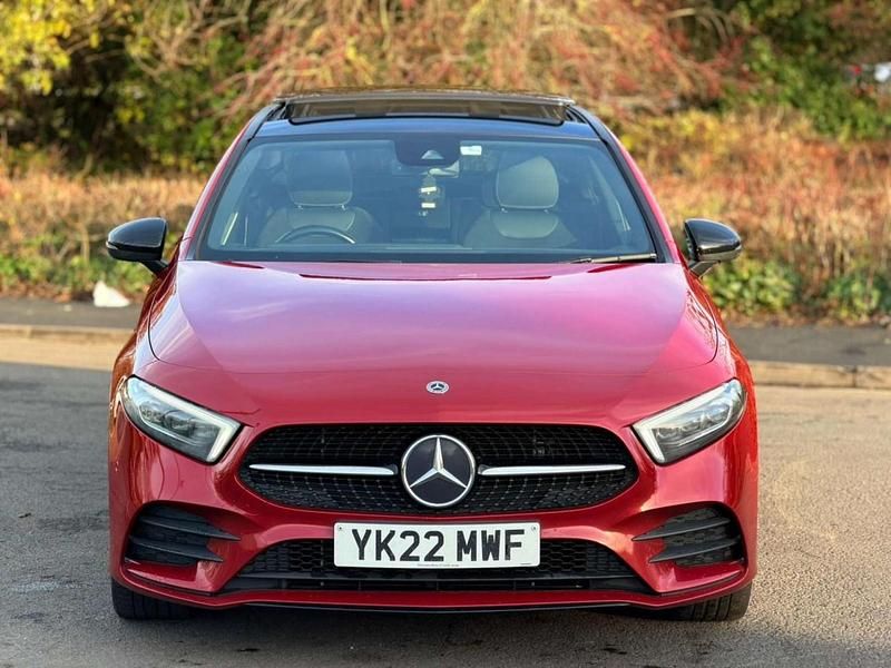 Used Mercedes A250 AMG line 2022 Red Sedan