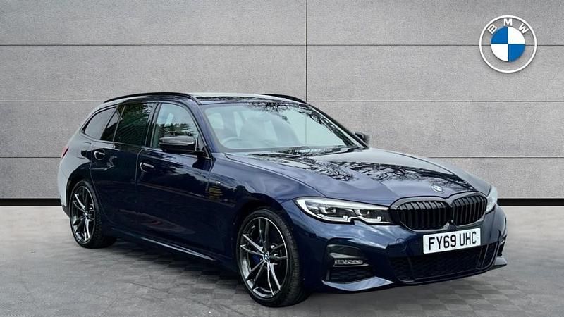 Used BMW 330 M Sport 261 HP (191 kW) 2019 Blue Estate
