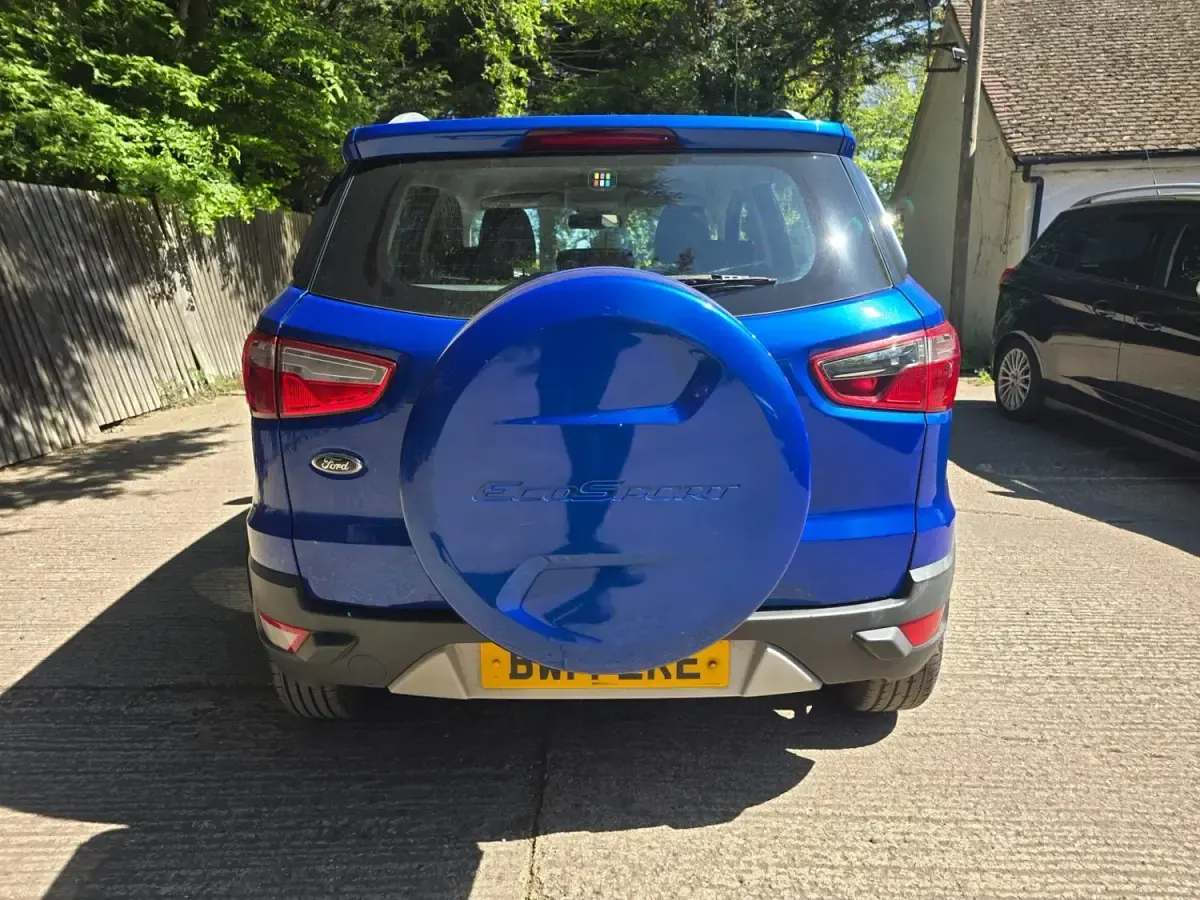 Usado Ford Ecosport Titanium 112 HP (82 kW) 2014 Azul SUV