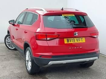 Used Seat Ateca XCELLENCE 115 HP (84 kW) 2019 Red SUV