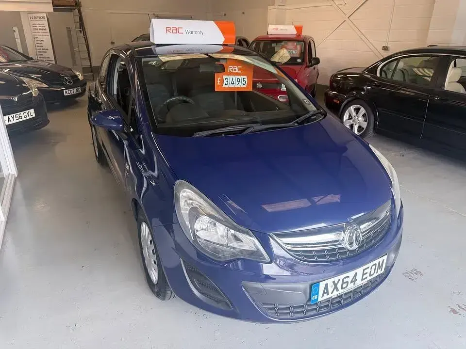 Used Vauxhall Corsa S 2015 Blue Hatchback