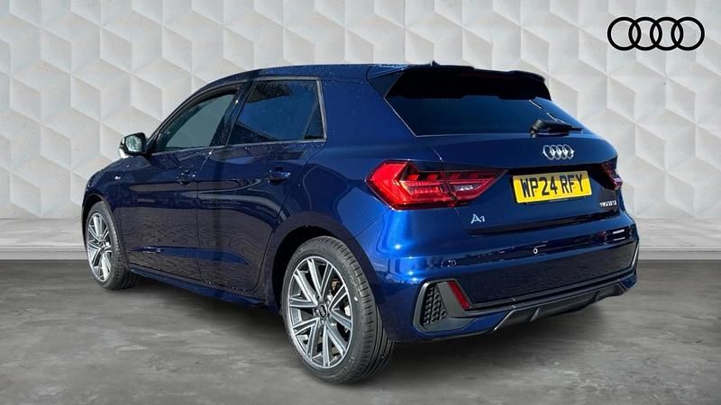Used Audi A1 Sportback S-Line 116 HP (85 kW) 2024 Blue Hatchback