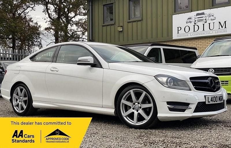 White Used 2015 Mercedes C250 Sport Edition Coupe | £5,990 (Super price) - Image 1/3