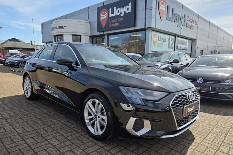 Used Audi A3 Sport 150 HP (110 kW) 2023 Black Sedan