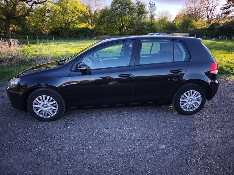 Used VW Golf VI S 110 HP (80 kW) 2009 Black Hatchback