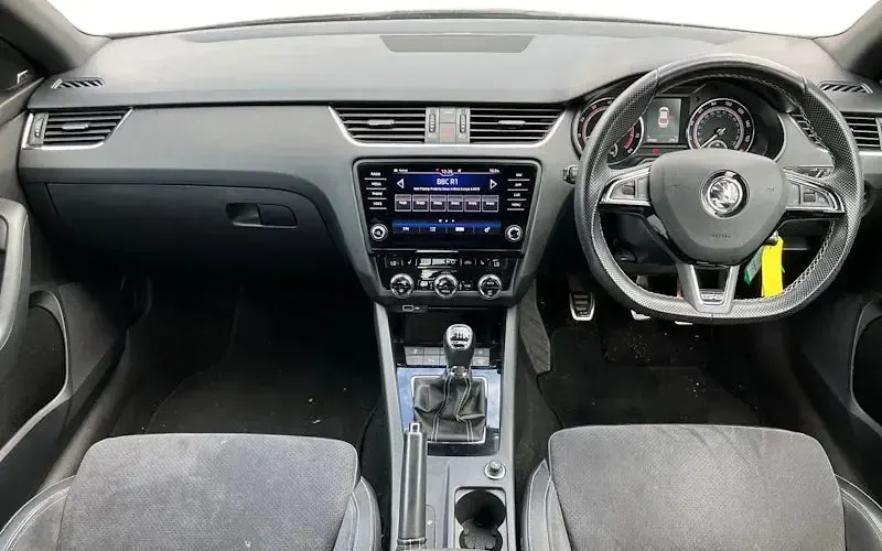 Used Skoda Octavia vRS 245 HP (180 kW) 2018 Black Hatchback