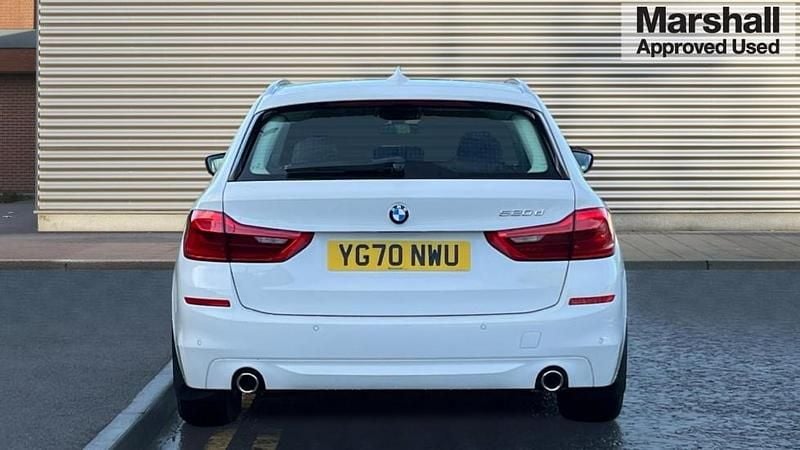 Used BMW 520 Comfort Edition 190 HP (139 kW) 2020 White Estate