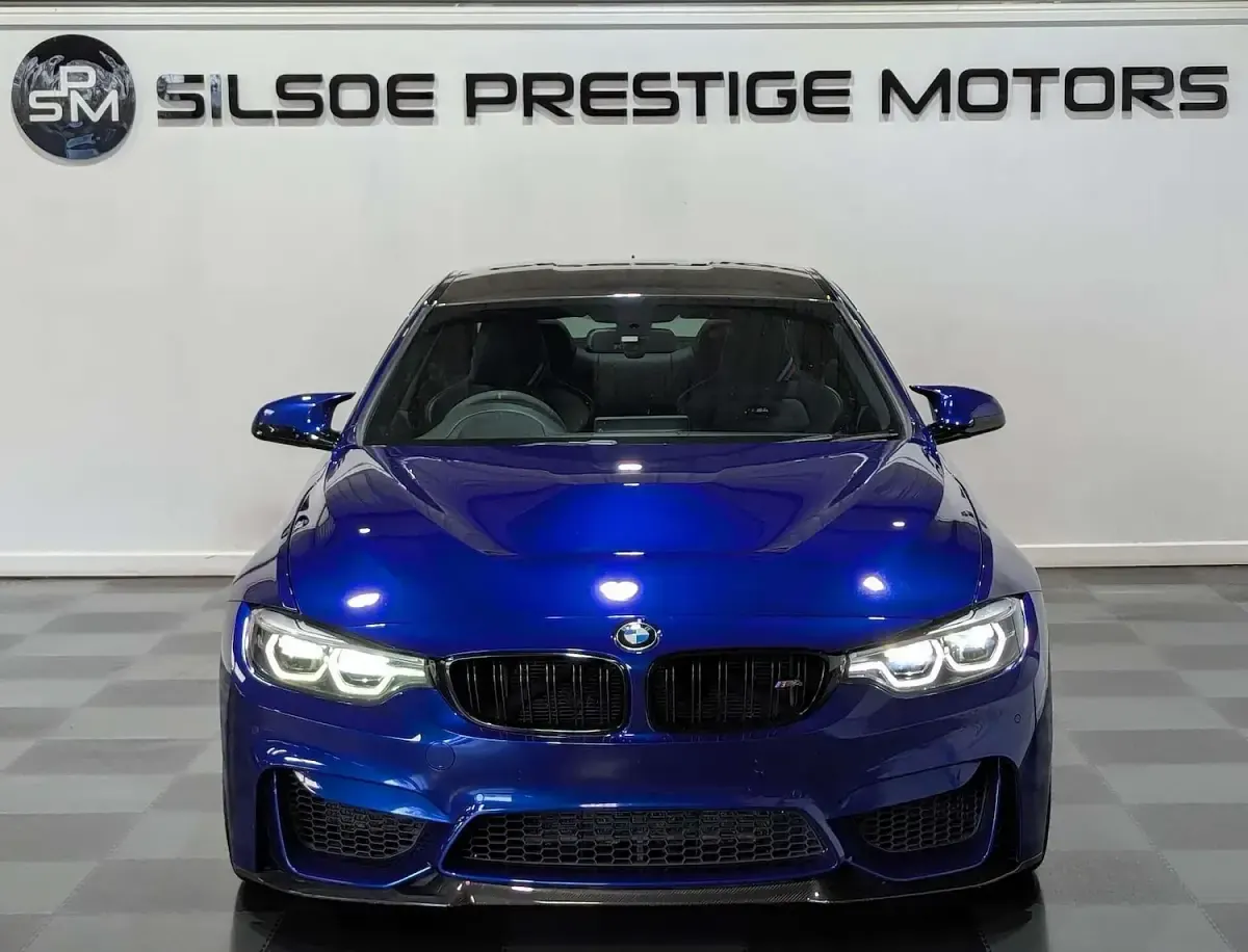 Used BMW M4 Competition Edition 460 HP (338 kW) 2018 Blue Coupe
