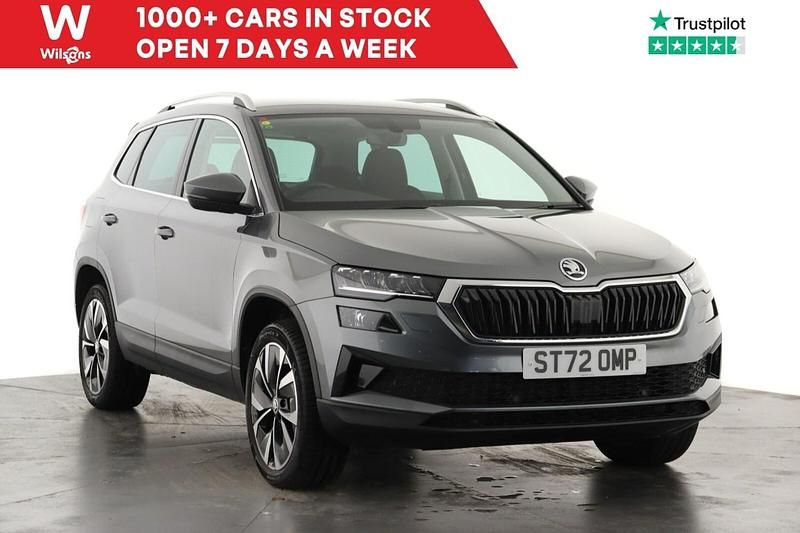 Grey Used 2022 Skoda Karoq SE L SUV | £17,599 (Fair price) - Image 1/4