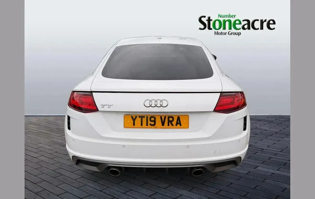 Used Audi TT S-Line 197 HP (144 kW) 2019 White Coupe