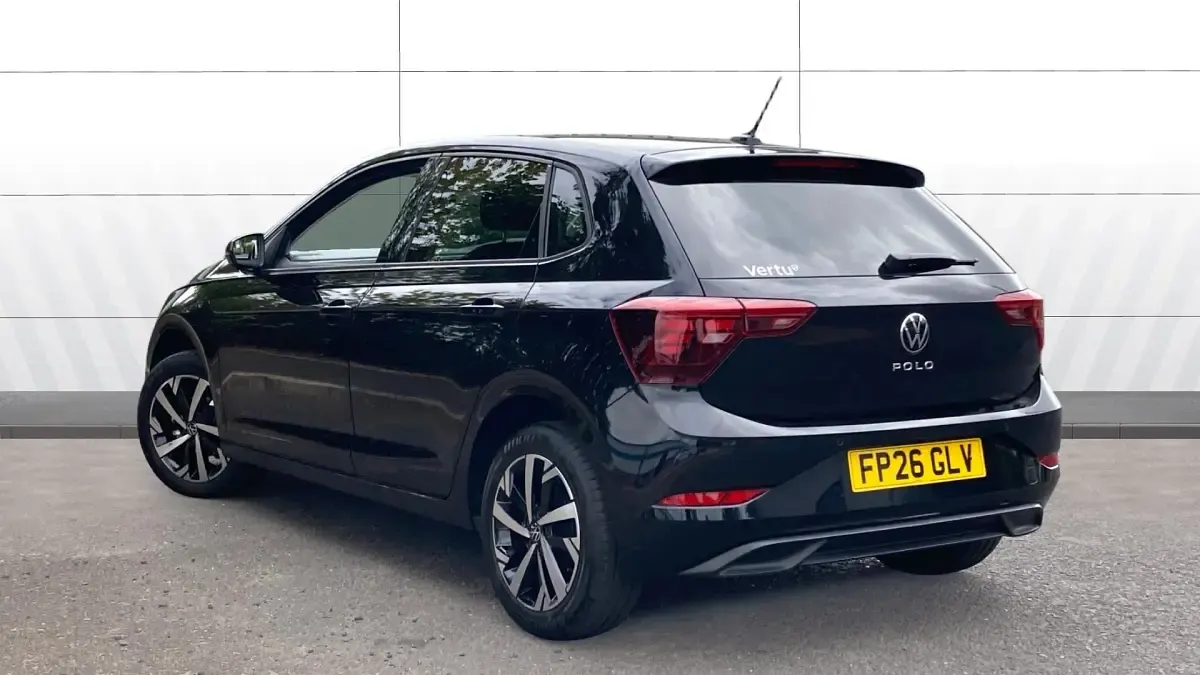 Used VW Polo Match 95 HP (69 kW) 2026 Deep black pearlescent Hatchback