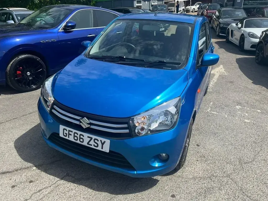 Used Suzuki Celerio SZ4 2016 Blue Hatchback
