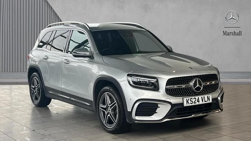 Silver Used 2024 Mercedes GLB220 AMG Line Premium SUV | £32,080 (Good price) - Image 1/4