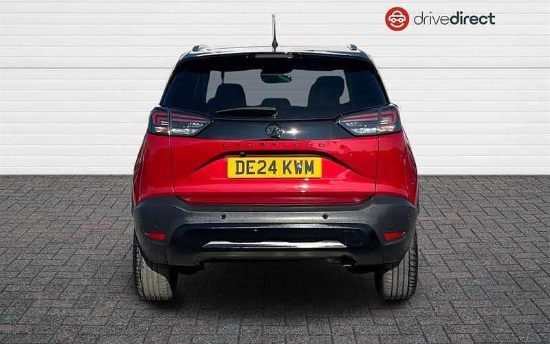 Used Vauxhall Crossland Ultimate 110 HP (80 kW) 2024 Red SUV