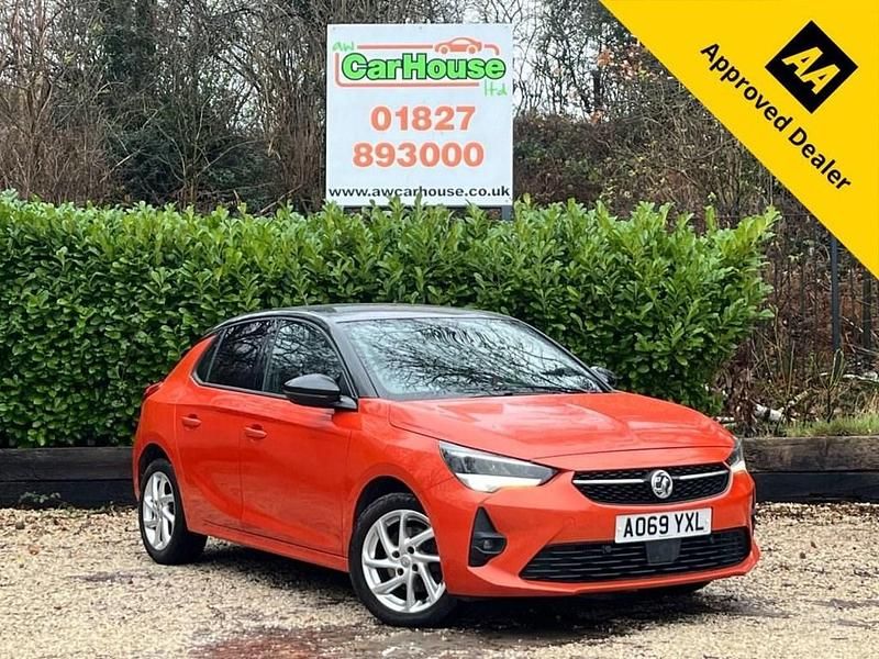 Used Vauxhall Corsa SRi 100 HP (73 kW) 2019 Orange Hatchback