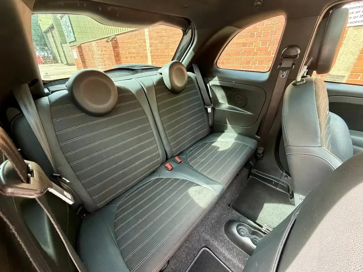 Used Fiat 500 69 HP (50 kW) 2009 Black Cabriolet