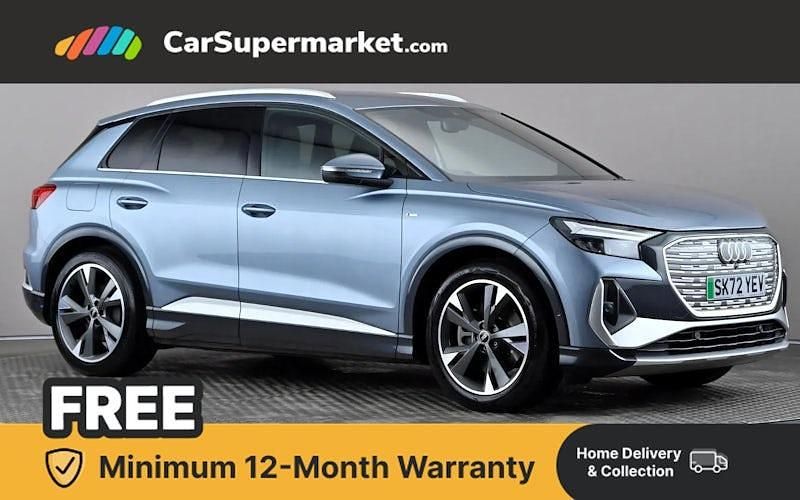 Used Audi Q4 e-tron S-Line 219 kW (299 HP) 2023 Blue SUV