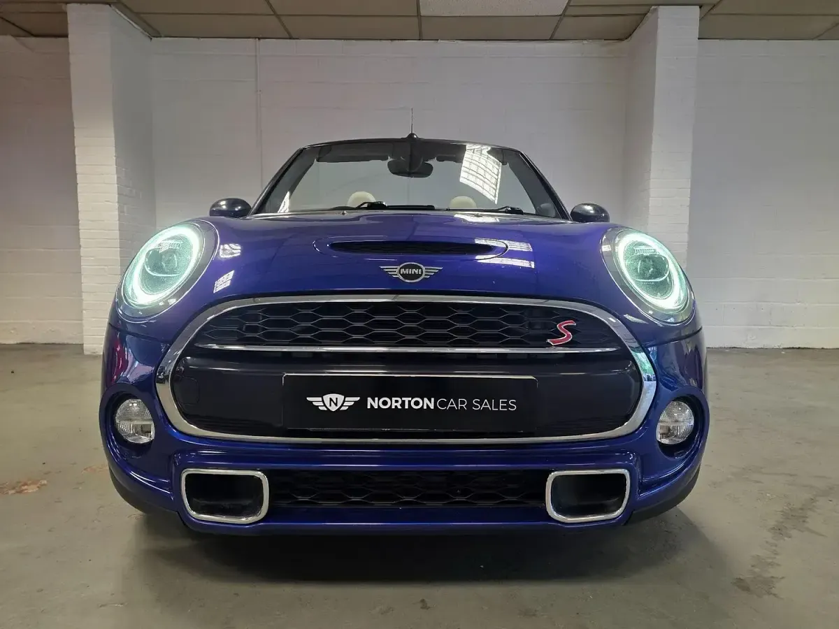 Used Mini Cooper S Cabriolet 2018 Blue Cabriolet