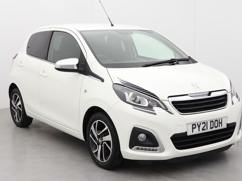 Used Peugeot 108 Collection 2021 White Hatchback