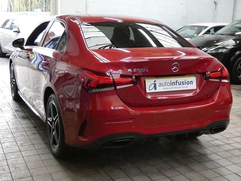 Used Mercedes A250 AMG line 2021 Red Sedan