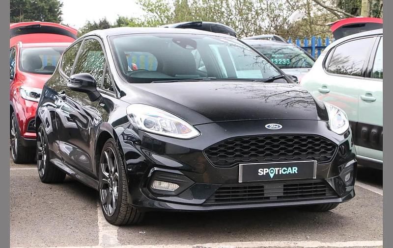 Used Ford Fiesta ST-Line 123 HP (90 kW) 2018 Black Hatchback