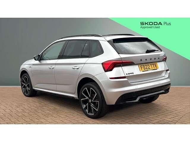 Used Skoda Kamiq Monte Carlo 108 HP (79 kW) 2022 Silver SUV