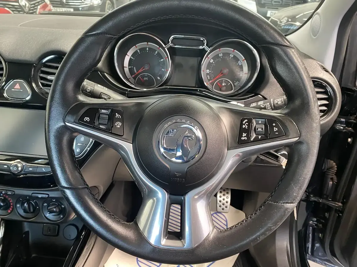 Used Vauxhall Adam S 70 HP (51 kW) 2017 Black Hatchback