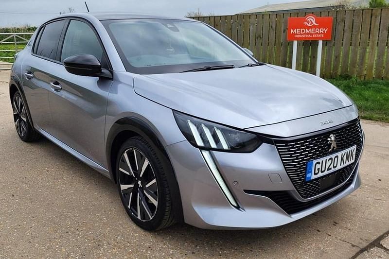 Used Peugeot 208 GT-line 75 HP (55 kW) 2020 Grey Hatchback