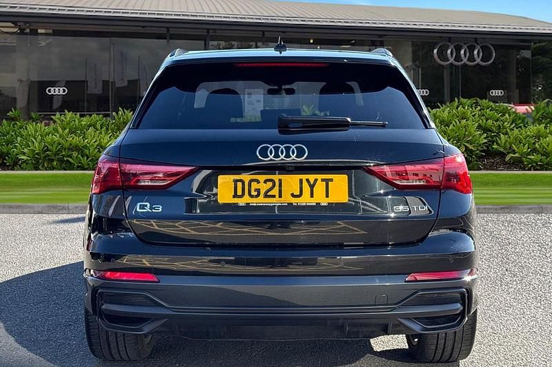 Used Audi Q3 Advanced 150 HP (110 kW) 2021 Black SUV