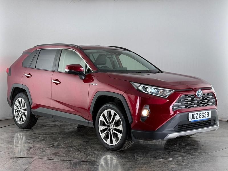 Used Toyota RAV4 Hybrid 2021 Red SUV