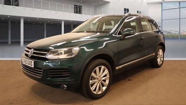 Green Used 2013 VW Touareg SE SUV | £8,980 (Good price) - Image 1/1