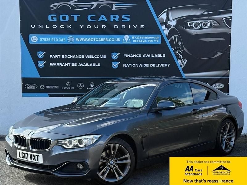 Grey Used 2017 BMW 420 Sport Line Coupe | £6,995 (Super price) - Image 1/3