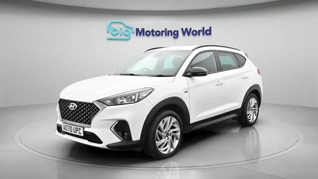 Used Hyundai Tucson N Line 136 HP (100 kW) 2020 White SUV