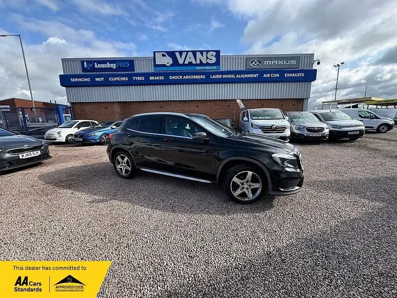 Used Mercedes GLA200 AMG line 134 HP (98 kW) 2016 Black SUV