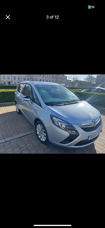 Used Vauxhall Zafira 2014 Silver MPV