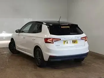 Used Skoda Fabia Design Edition 116 HP (85 kW) 2025 White Hatchback
