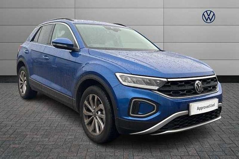 Blue Used 2025 VW T-Roc Match SUV | £24,750 (Fair price) - Image 1/4