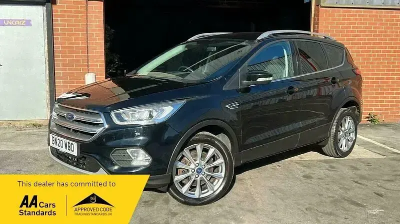 Begagnad Ford Kuga Titanium 150 HK (110 kW) 2020 Svart SUV