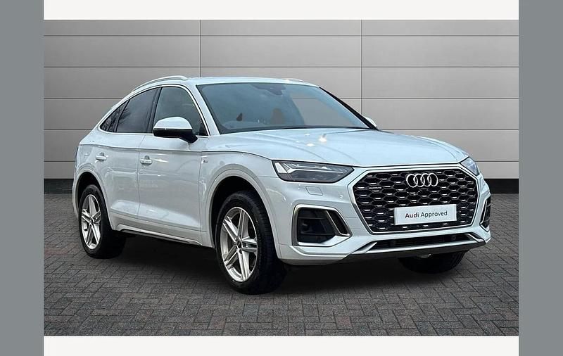 Used Audi Q5 Sportback S-Line 265 HP (194 kW) 2022 White SUV