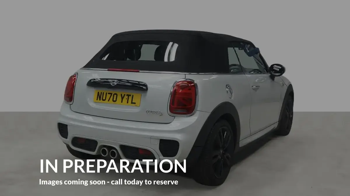 Used Mini Cooper S Cabriolet Sport 192 HP (141 kW) 2020 Silver Cabriolet