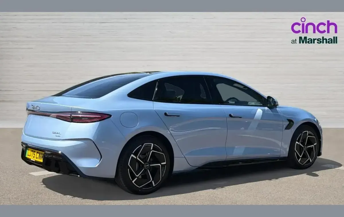 New BYD Seal 389 kW (530 HP) 2025 Blue Sedan